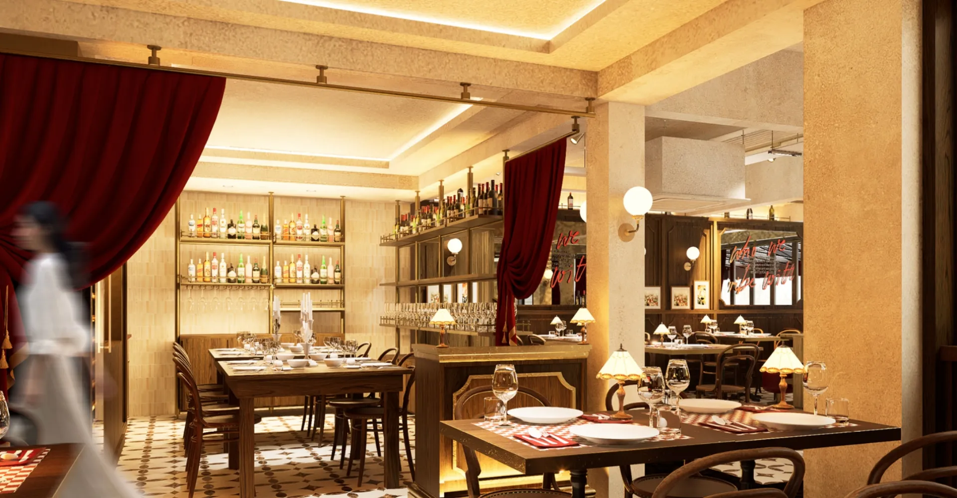 Bar near Surin Beach